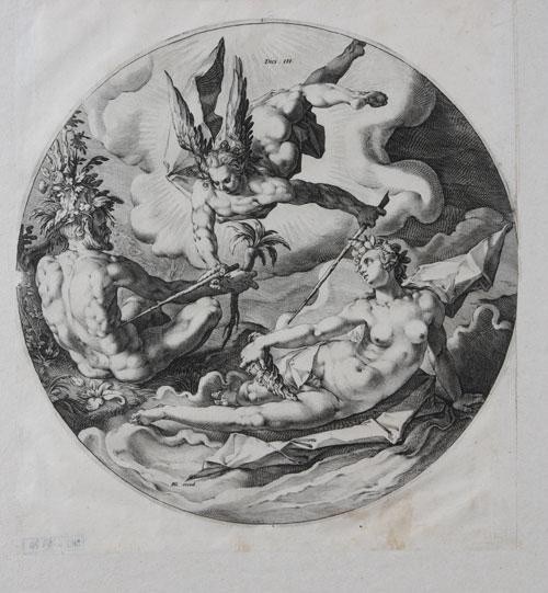 Jan Harmensz Muller – Hendrick Goltzius: Deň III. 1590. SNG