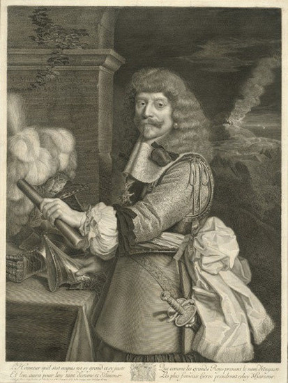  Antoine Masson – Nicolas Mignard: Comte de Harcourt (1667)