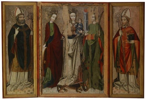 Triptych zo Strážok (po polovici 15. storočia)