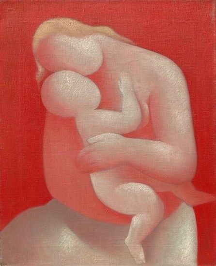 Mikuláš Galanda, Matka (Ružová madona), 1933