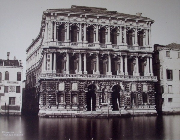 Neznámy autor: Palác Pesaro (Palazzo Ca´Pesaro). 2. polovica 19. storočia. 