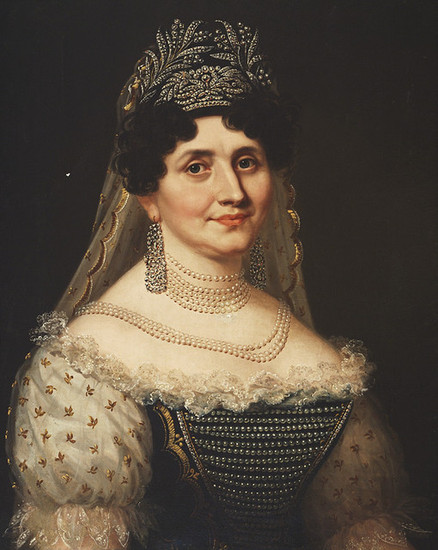 Ján Rombauer: Podobizeň grófky Barkóczy (1820/1830)