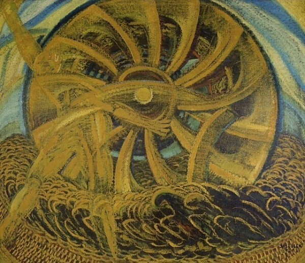 Anton Jasusch, Žltý mlyn, 1922
