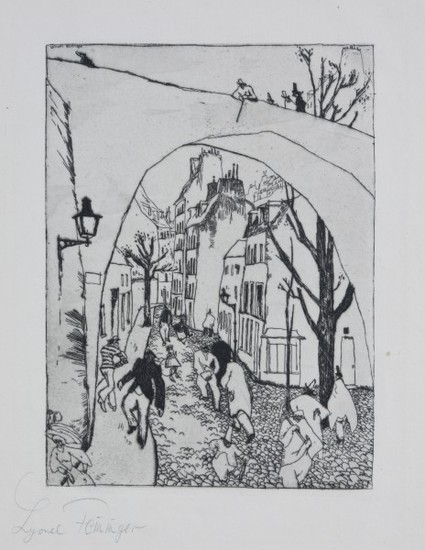 Lyonel Feininger: Ulica. 1930 – 1937