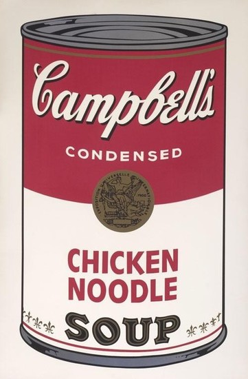 Andy Warhol: Campbell´s Soup. 1968. SNG