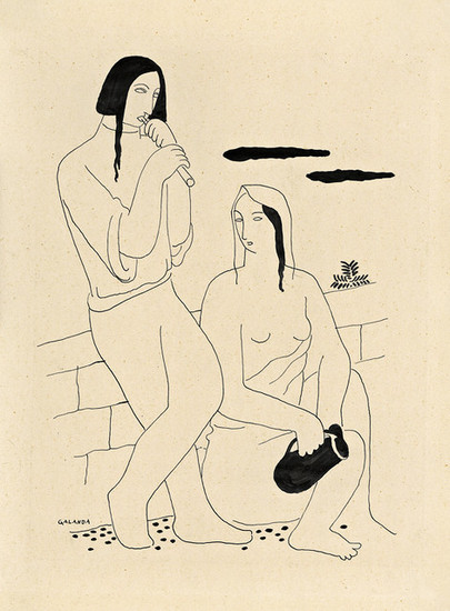 Mikuláš Galanda: Pieseň (pastorále). 1929 – 1930. SNG