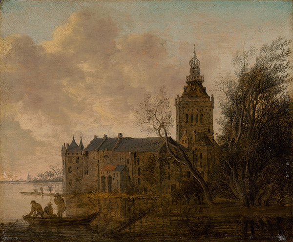 Anthonie Jansz. van der Croos: Zámok Montfoort (1653)