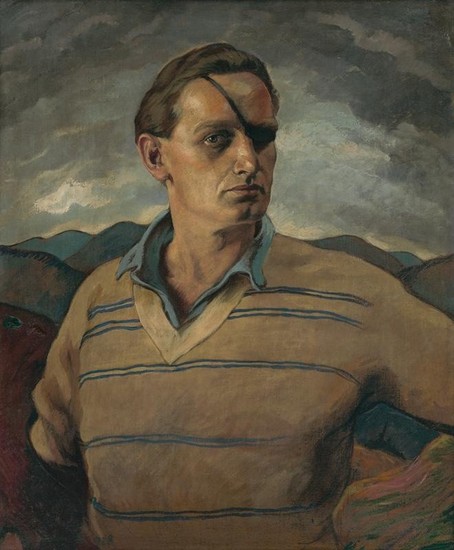 Edmund Gwerk: Autoportrét (1928/1928)