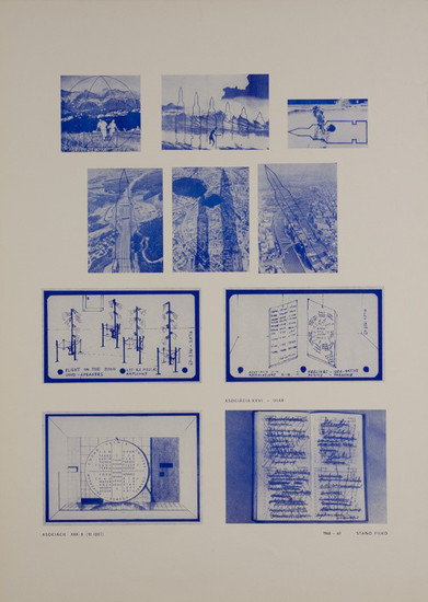 Asociácie XXX.-B. 1968 – 1969. 70 × 50 cm, tlač, kartón. SNG, G 8686