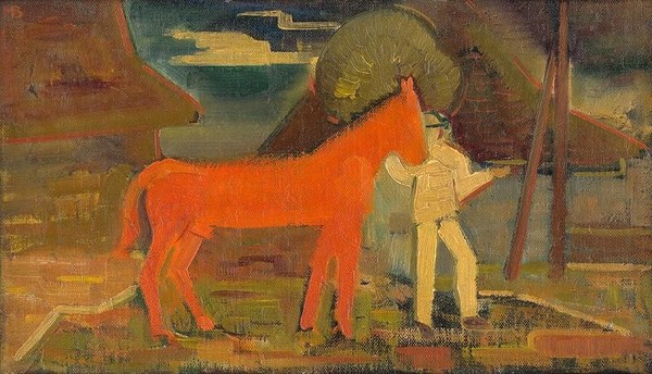 Miloš Alexander Bazovský: Oranžový kôň (1938/1938)