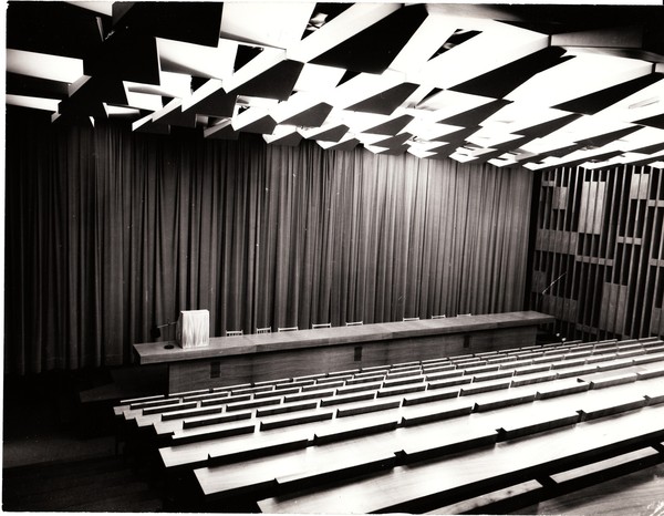 Interiér kinosály SNG. Po roku 1977. Foto: Archív SNG