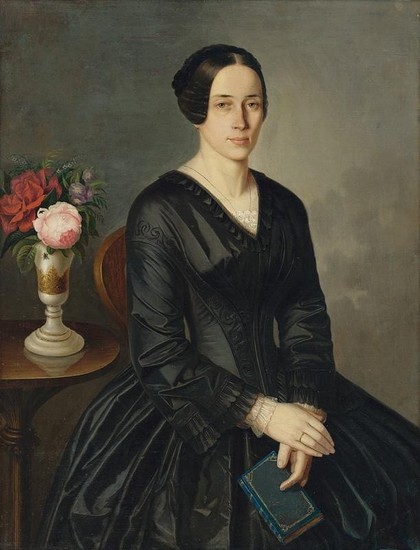 Peter Michal Bohúň: Podobizeň umelcovej manželky. 1853.