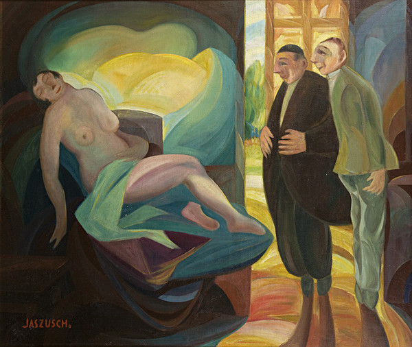 Anton Jasusch: Zaúčanie. 1920. Zoya Gallery Bratislava.