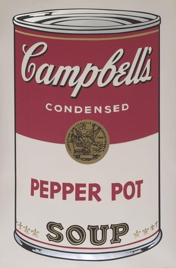 Andy Warhol: Campbell´s Soup. 1968. SNG