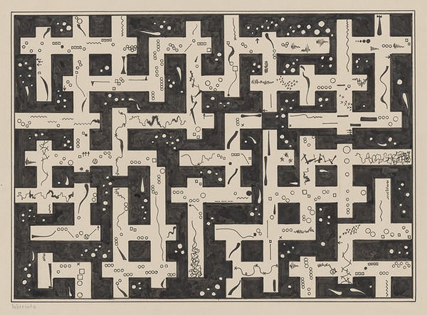 Milan Adamčiak: Labirinto. 1969. SNG