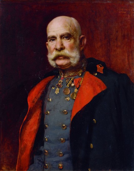 Leopold Horovitz: Portrét cisára Františka Jozefa I. 1904 –1906. Olej, plátno, Galéria Belvedere, Viedeň