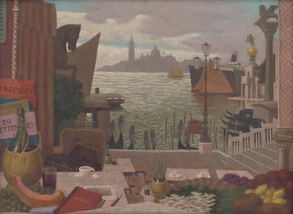 Milan Thomka Mitrovský: Spomienky na Benátky, 1921, SNG