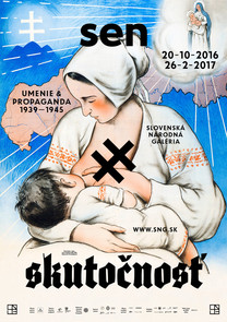 Vizuál výstavy Sen × skutočnosť | Umenie & propaganda 1939 – 1945: Boris Meluš